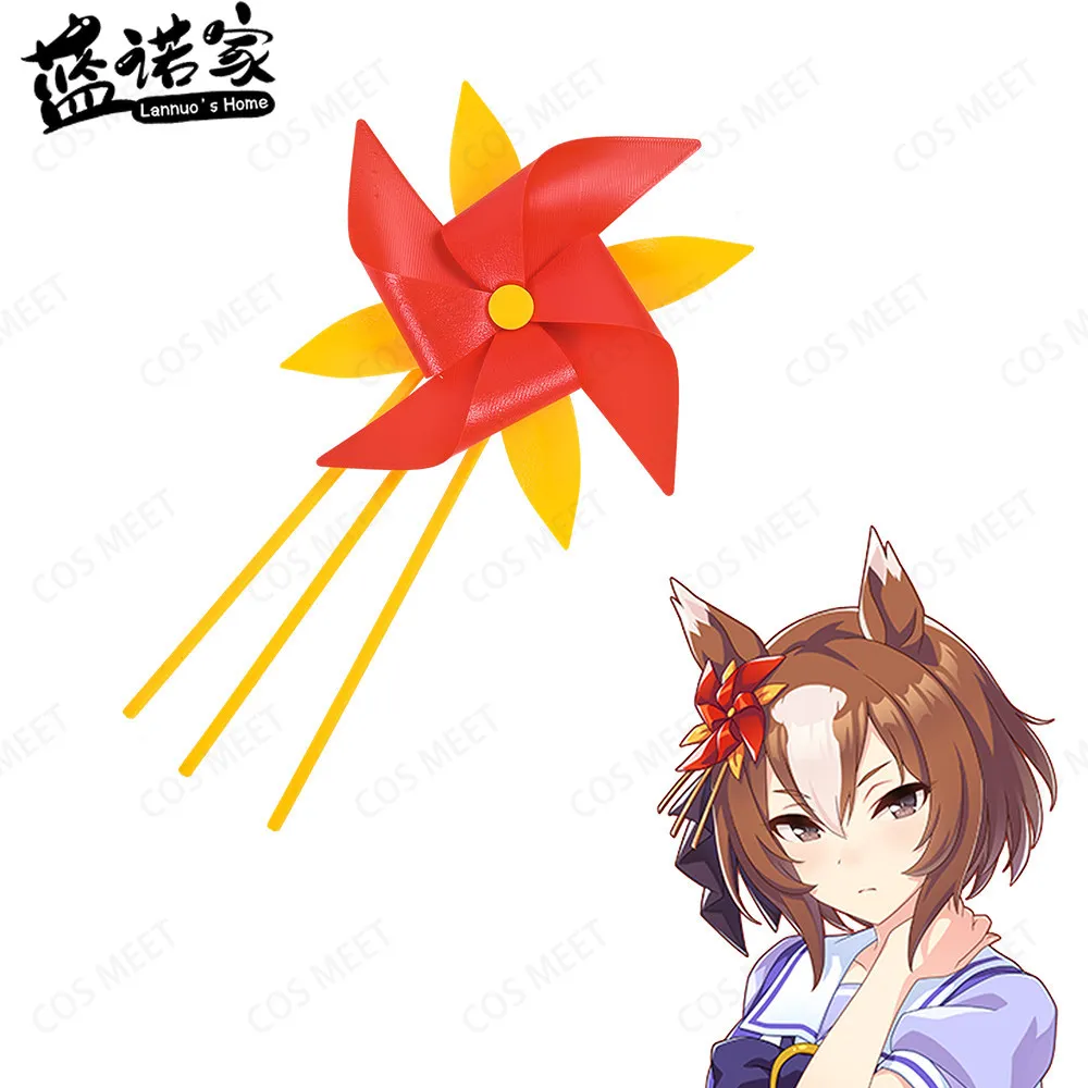 

【Lannuo's Home】Аниме-аксессуар для косплея Яэно Мютеки: заколка-бант для волос, головной убор, реквизит для аниме-косплея и вечеринок в честь Хэллоуина