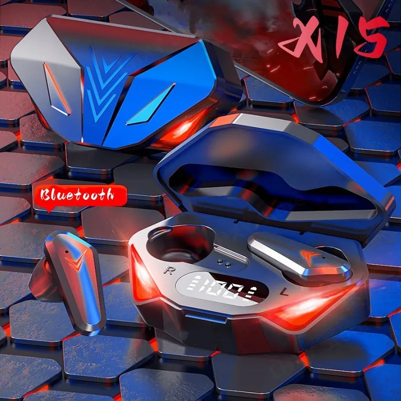 TWS-наушники X15 игровые с микрофоном и поддержкой Bluetooth