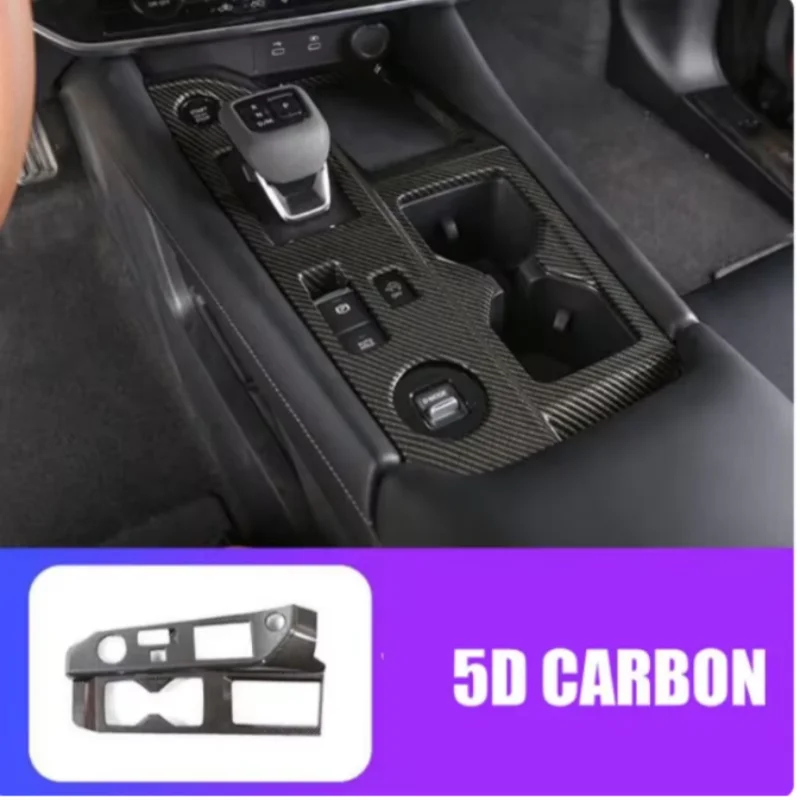 

Car Styling Accessories Gearbox Panel Water Cup Holder Trim Interior Decorative Sticker For Nissan PATHFINDER 2024-2025