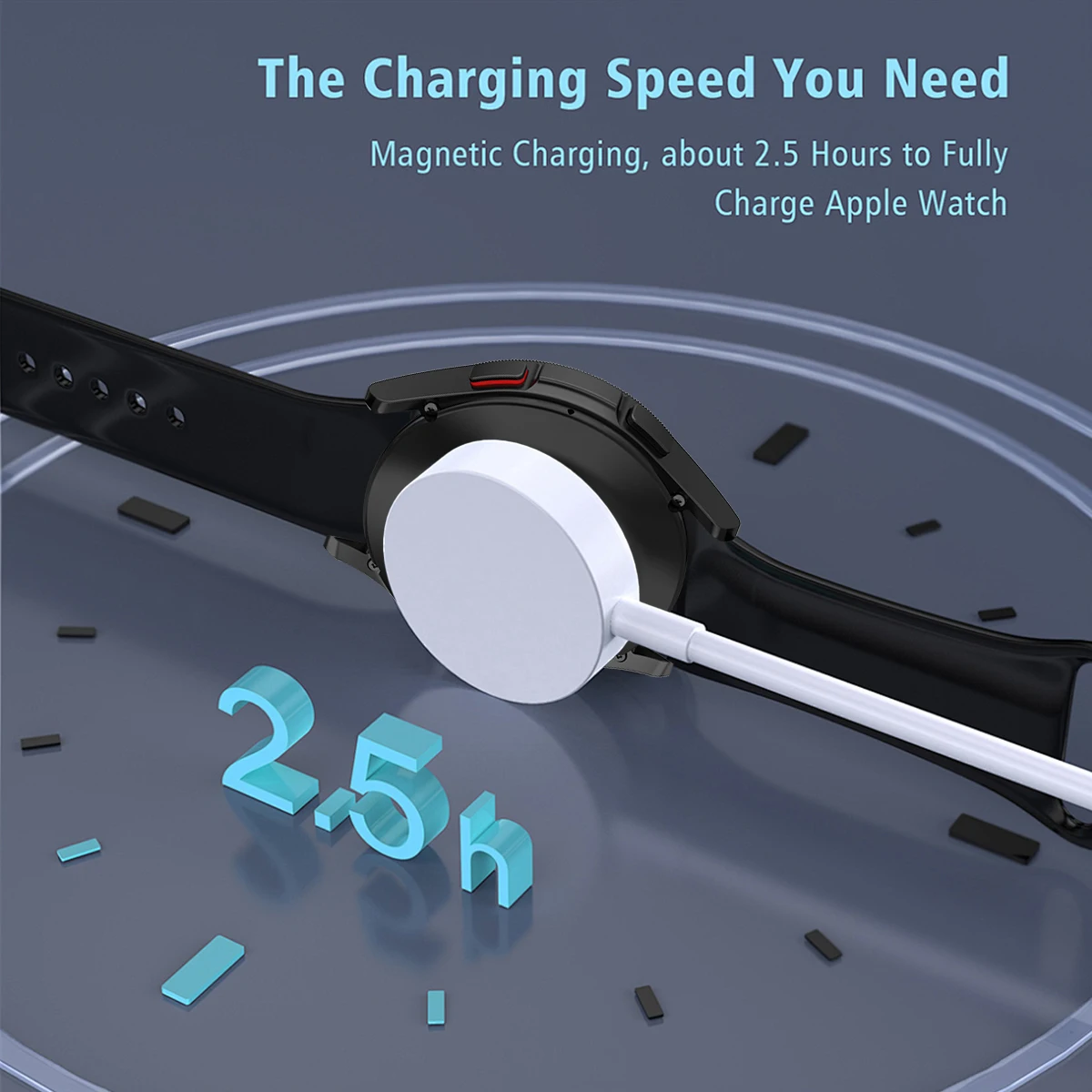 Зарядное устройство для часов Samsung Galaxy Watch 7 FE Ultra 6/5/Pro/4/3 41 мм 45 мм Active 2 40 мм 44 мм 6 Classic 43 47 42 мм 46 мм USB Type C