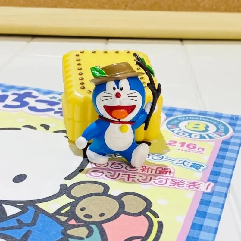 6 قطعة الملاك عبقور الشكل أنيمي الطرفية جلجل القط الكرتون لطيف الإبداعية شخصية نموذج حلية هدية عيد ميلاد بالجملة