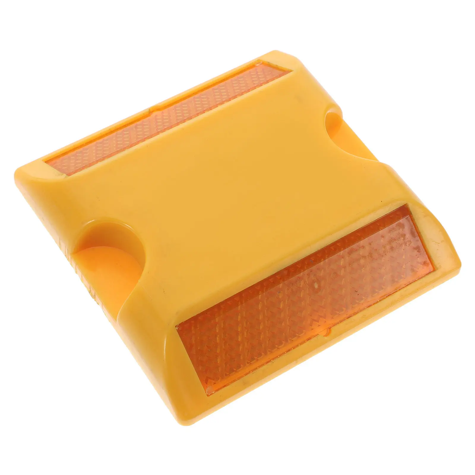 Reflective Road Studs Reusable Markers for Driveway Pavement Highway Safety Enhanced Visibility Traffic Control
