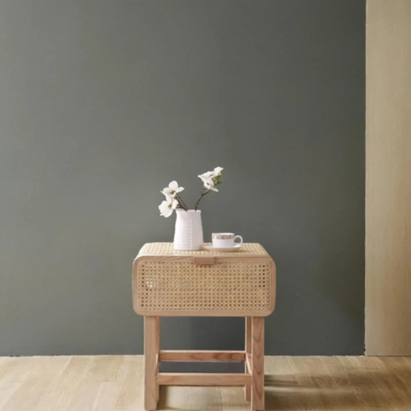 

Open Cabinets Bedside Round Bedside Table Small Bookcase Coffee Mesas White Dresser Low Auxiliary Night Nordic Bed Desk Designer