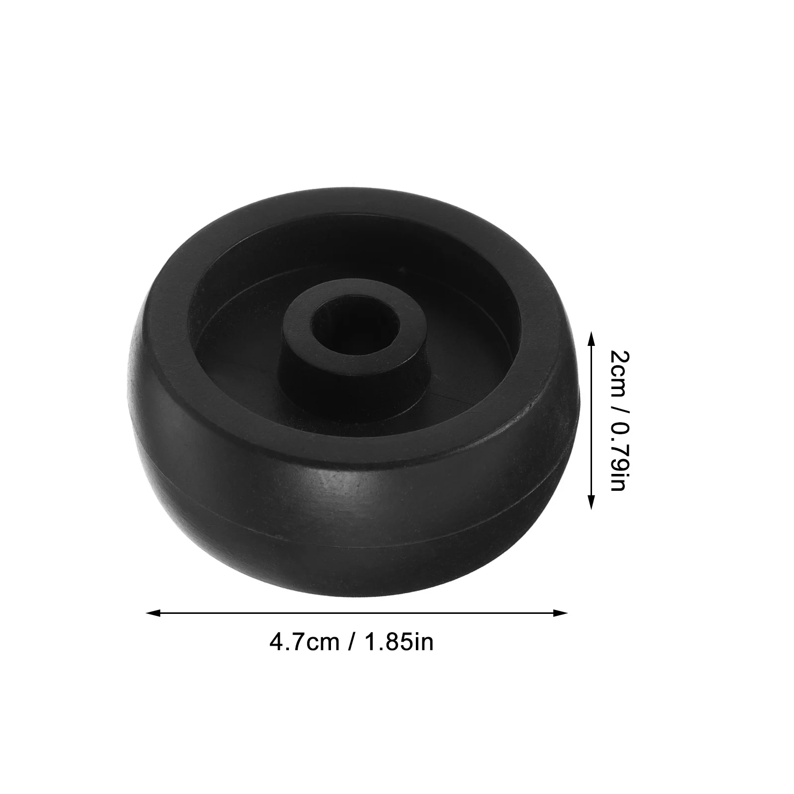 4 قطعة معدات اللياقة البدنية الأسطوانة استبدال عجلات العجلات البلاستيكية العالمية ل مفرغة ممارسة الدراجة الصالة الرياضية ملحق الثقيلة #2