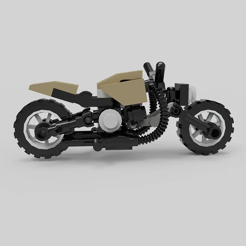 MOC Magic Sidecars Ghost Motorbike Ghosted-Riders Motorcycle Building Block Set Brick Model Toy DIY Kids Assmble Toys Kids Gift