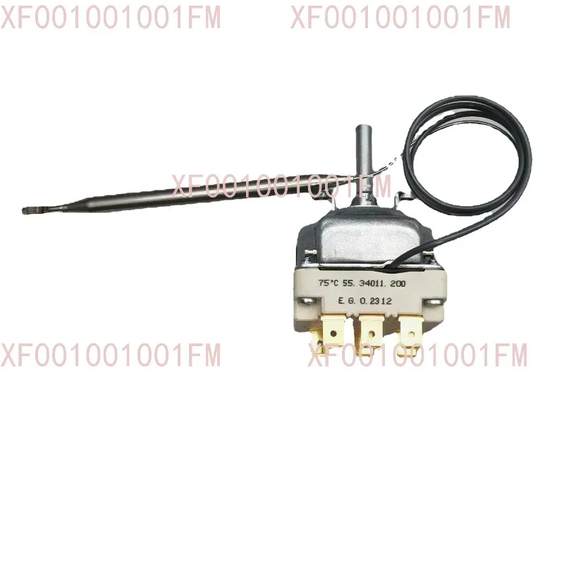 Three-Phase 380V Temperature Controller 55.34011.200 - Adjustable Thermostat 30-75°C Constant Temperature Control