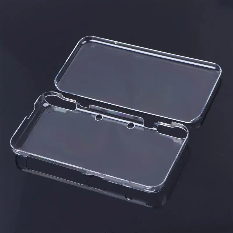 First-Class TPU Protection Armour for NEW 2DSXL NEW2DSLL; Clear Scratch-Resistant PC Crystal Shell