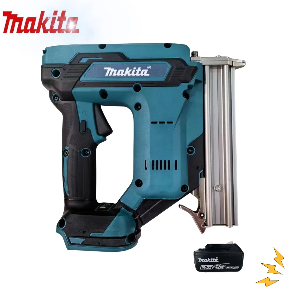 Оригинальный беспроводной Перезаряжаемый гвоздезабиватель Makita DFN350Z, 18 в, литиевая батарея, украшение для деревообработки