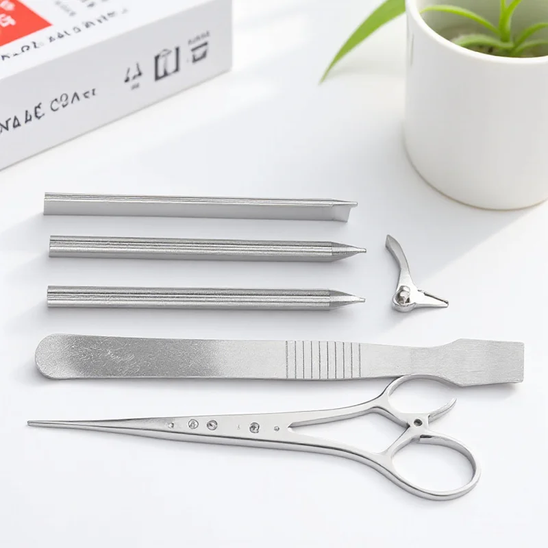 

4pcs Stainless Steel Paracord Fid Set Needles Smoothing Tool For Diy Bracelets Lacing Weaving Crafts Glove Repair Shoelace