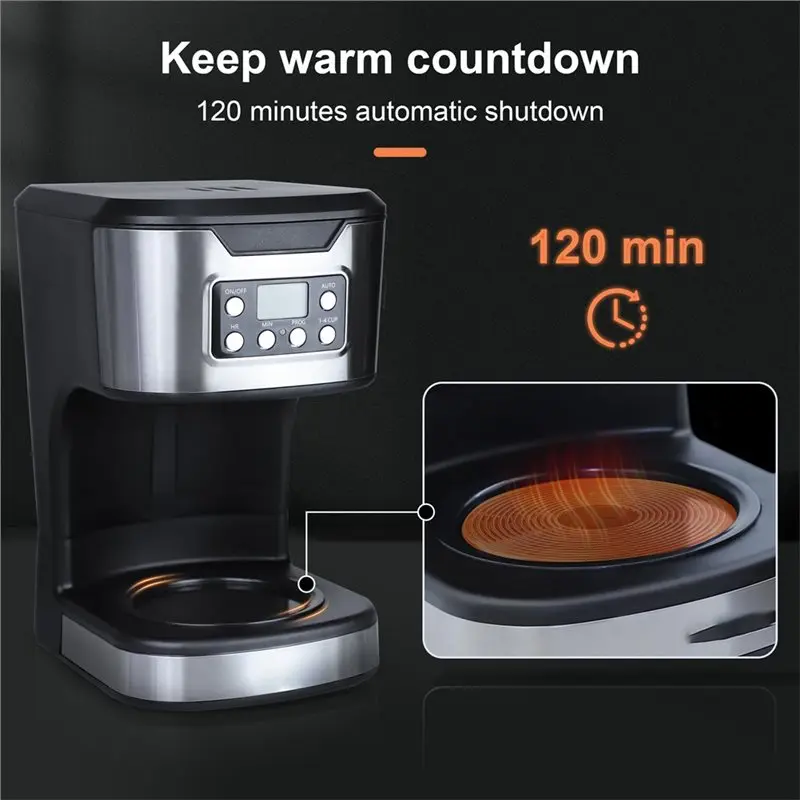 coffee-maker-12-cup-programmable-brew-drip-machine-fully-automatic-1-4-cup-settings-stainless-steel-home-eu-plug