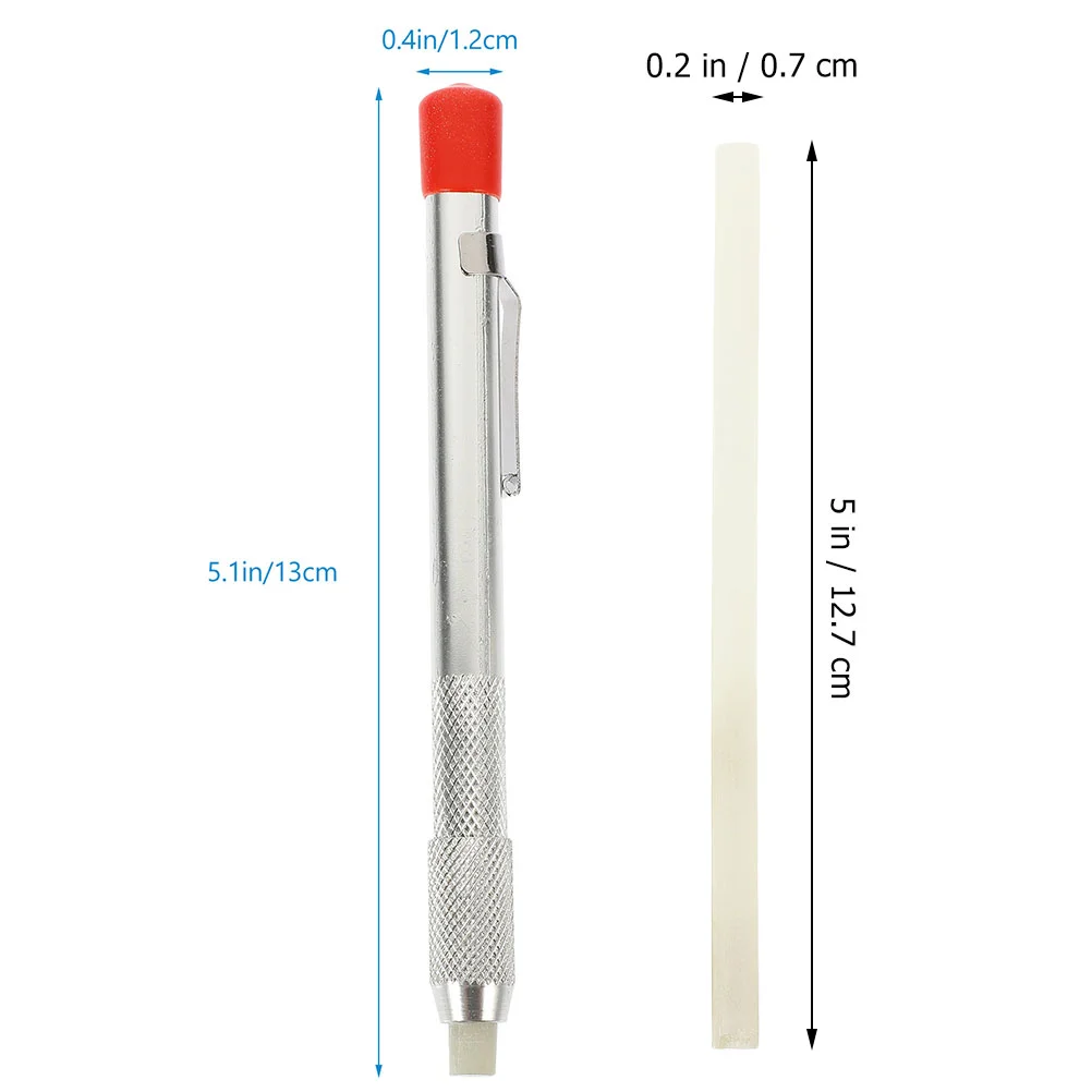 หินสบู่ปากกาเครื่องมือผู้ถือปากกาเติมดินสอ MARKER เชื่อมกระเป๋าเป้สะพายหลังอุปกรณ์เสริม Talc เครื่องเชื่อมและ