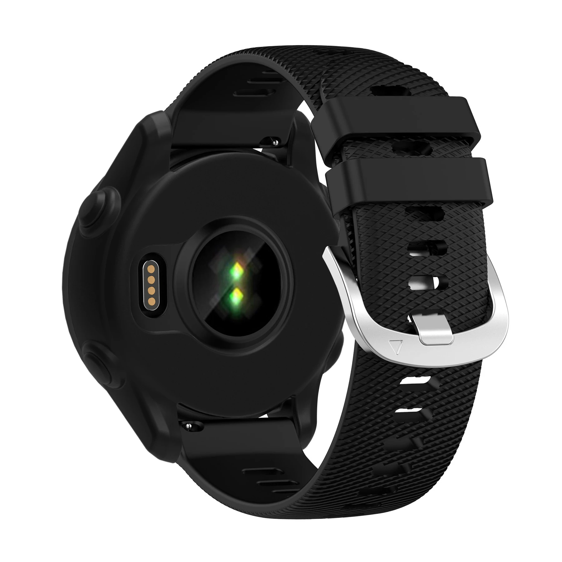 Silikonarmband + Schutzhülle für Garmin Forerunner 255 265, Ersatz-Uhrenarmband – Detail 6