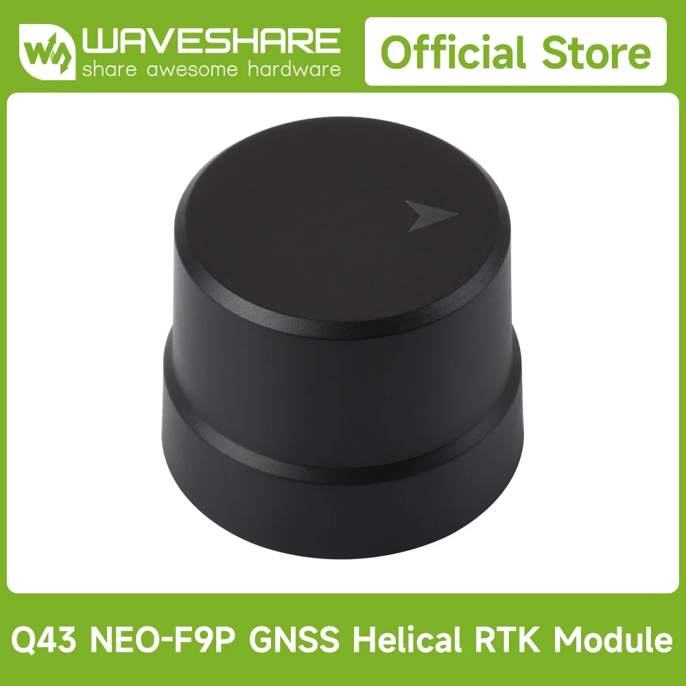 Waveshare Q43 NEO-F9P-15B Multi-Constellation Multi-Band GNSS RTK Centimeter-Level Positioning Module
