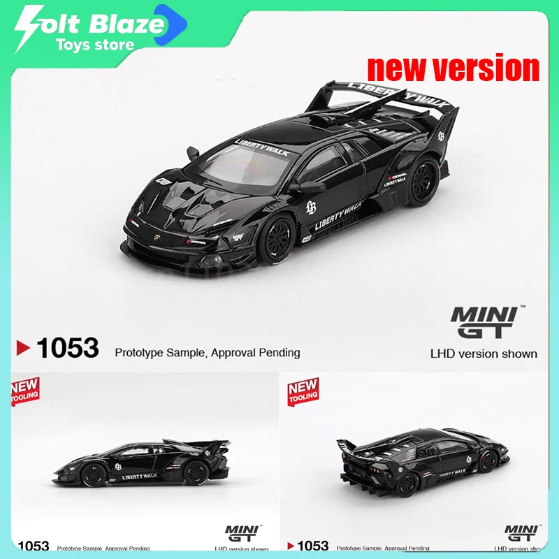 

MINIGT 1/64 Lamborghini MURCIELAGO GT Evo черный сплав модель автомобиля моделирование сплав статический дисплей модель автомобиля коллекция подарки для мальчиков