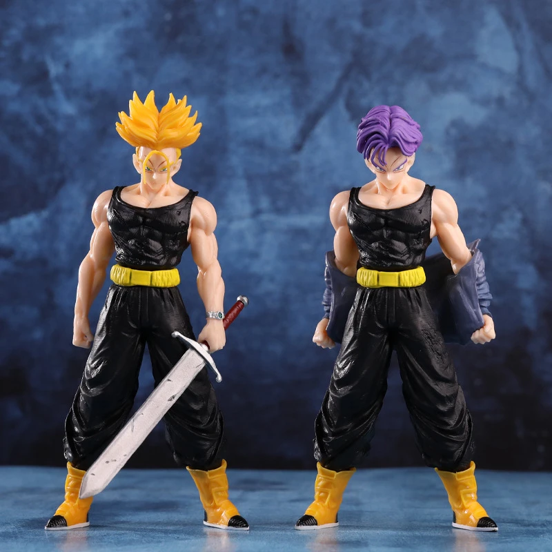 21CM Dragon Ball Z Trunks Anime Figure Toys Super Saiyan Future Trunks PVC Action Figurines GK Statue Collection PVC Model Doll