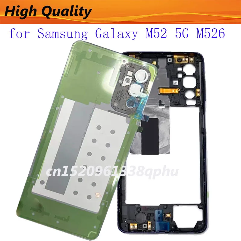 carcaca-completa-com-aro-intermediario-tampa-traseira-da-bateria-com-lente-da-camera-pecas-de-reparo-para-samsung-galaxy-m52-5g-m526-adesivo