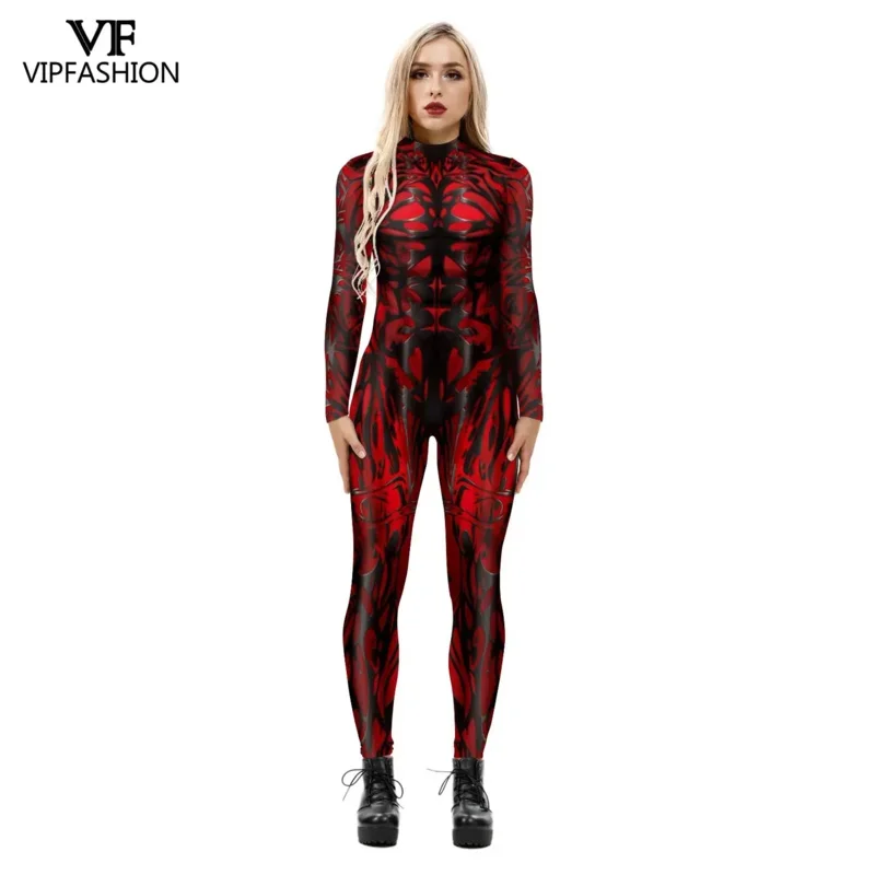 HN8 VIP FASHION Disfraz de cosplay con estampado de serpiente, traje para adulto, Halloween, Carnaval, Zentai, disfraz de LICRA, mono para mujer, monos 8...Gf