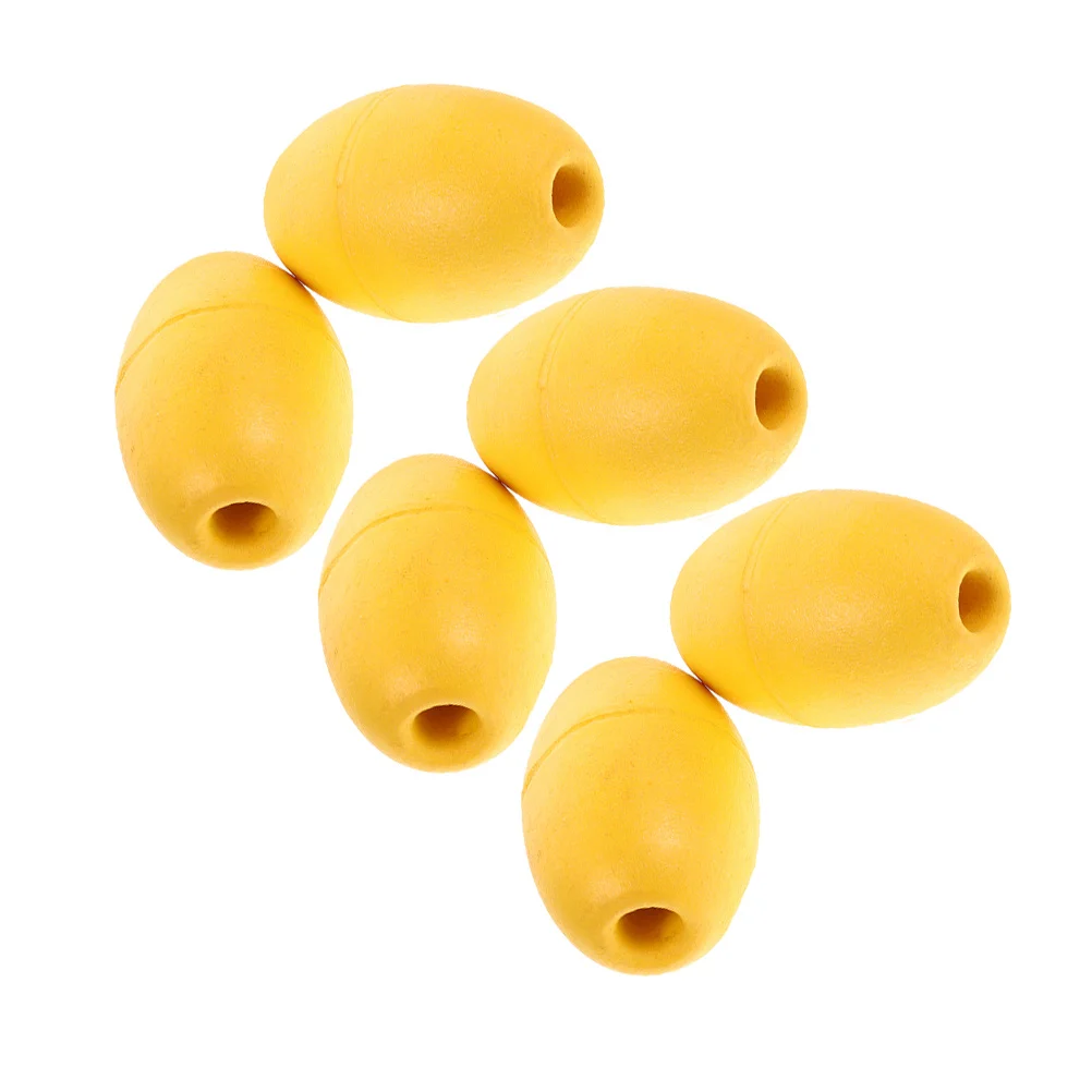 6 قطعة كاياك تعويم البحرية مرساة حبل تعويم العوامة الكرة ل قارب رباط استقرار الصيد ماركر العوامات المياه البيضاوي يطفو دائم #3