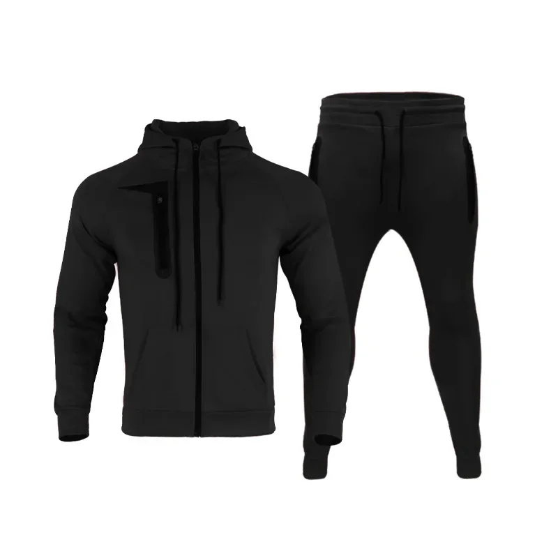 LIBIELIY European And American Sports Sets For Men, Suitable For Mountaineering, Outdoor And Leisure Sports In Autumn And Winte