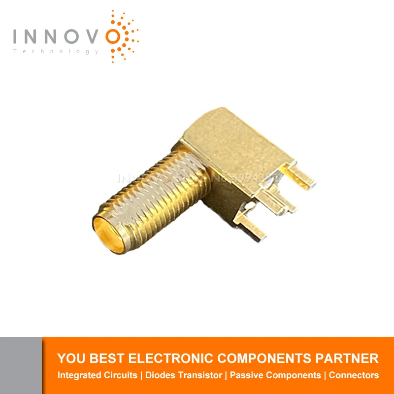 5 قطعة/الوحدة SMA-02-119-TGG أنثى SMA موصل ، الزاوية اليمنى جديد الأصلي #1