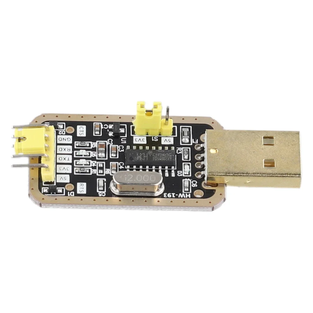 Ch340gシリアルポートモジュール、USBからシリアルポート、rs232、pl2303ではなくttlコンバーター、3.3-5v