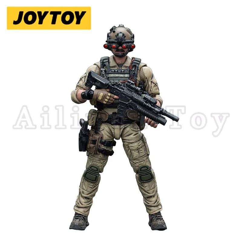 JOYTOY 1/18 figurka Hardcorowy Ranger i PLA grupa wsparcia strategicznego Anime Model wojskowy