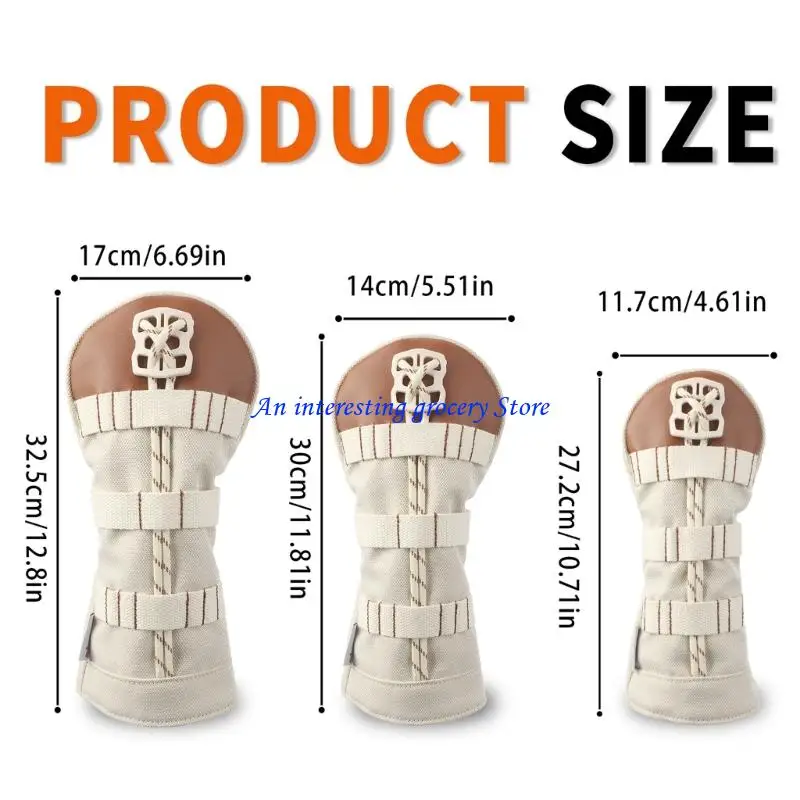 652D Golfs Putter Protective Guard Head Protective Cover für Golfs Head Cover – Detail 6