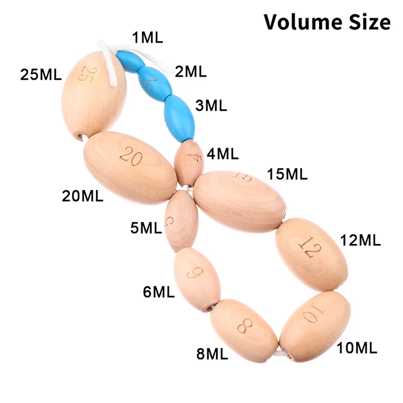 12 Kinds Of Size Wooden Orchidometer Testis Volume Meter Testis Volume Measurement For Testis Size Measure Male Tanner Stage