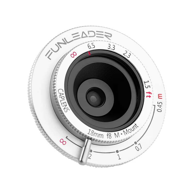 FUNLEADER 18mm F8.0 Full-frame Camera lens for Leica M Sony E Nikon Z Mount Camera Like M240 M3 M6 M7 M8 M9p A6500 Z5 Z6 Z7 ZFC