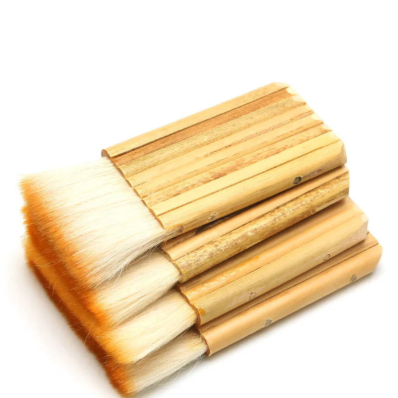 

Woolen Tube Paste Brush Penthickened Framing Material Shading Row Brush Calligraphie Watercolor Painting Mounting Material Brush