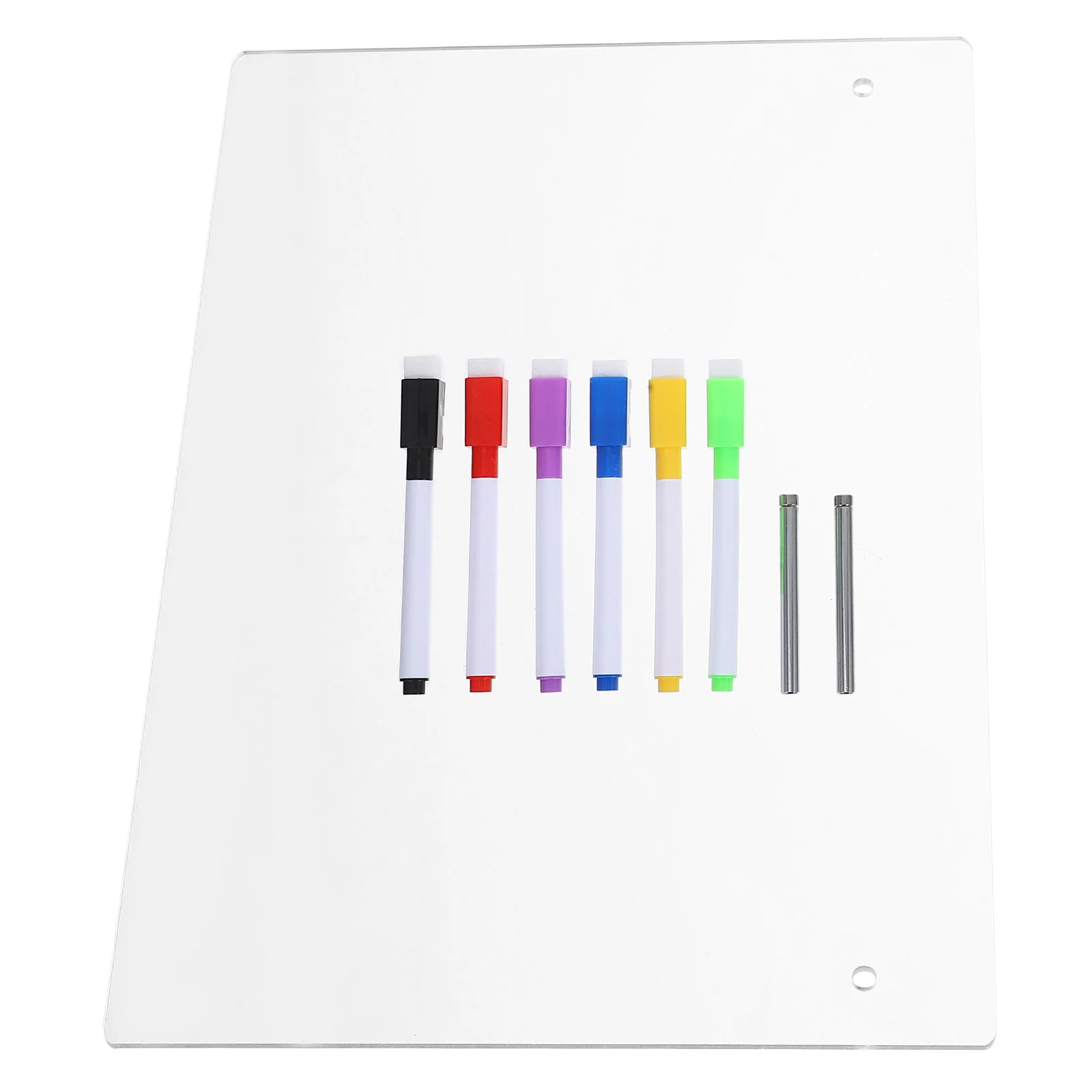 Clear Dry Erase Board Transparent Acrylic Whiteboard The List Standing Multi-function Memo Work