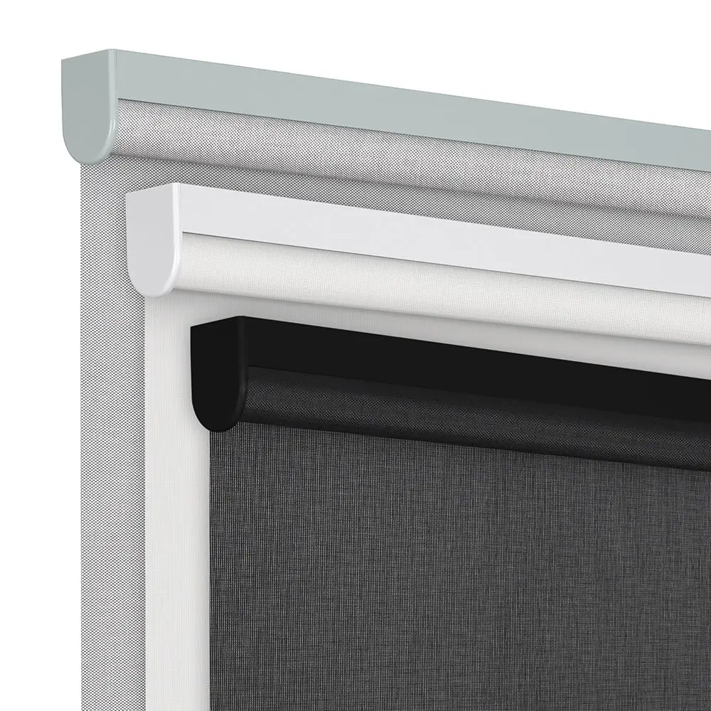 Luxury Ready Tuya Zigbee and WiFi Controlled Motorized Roller Blinds Customized Blackout Shades with Electric Automatic Lif
