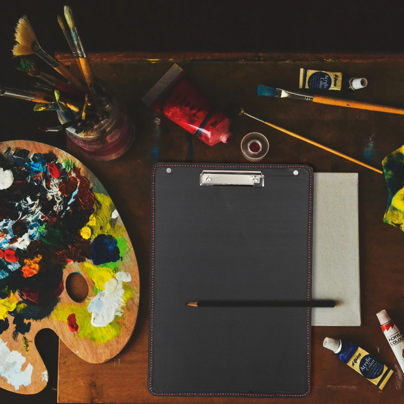 لوحة رسم مقاومة للماء، أداة رسم محمولة، رسم، حافظة ملفات، سطح صناعي قوي وخفيف الوزن