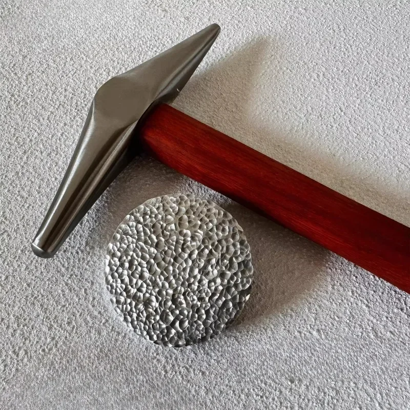 hand-forging-silversmith-texturing-hammer-professional-jewelry-tool-double-ended-hammer-wooden-handle-small-size-hand-tools
