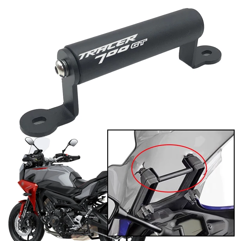 

Fit For YAMAHA Tracer MT-07 2016-2019 Tracer700GT 2020-2022 GPS Navigation Bracket Motorcycle Windshield Stand Phone Holder