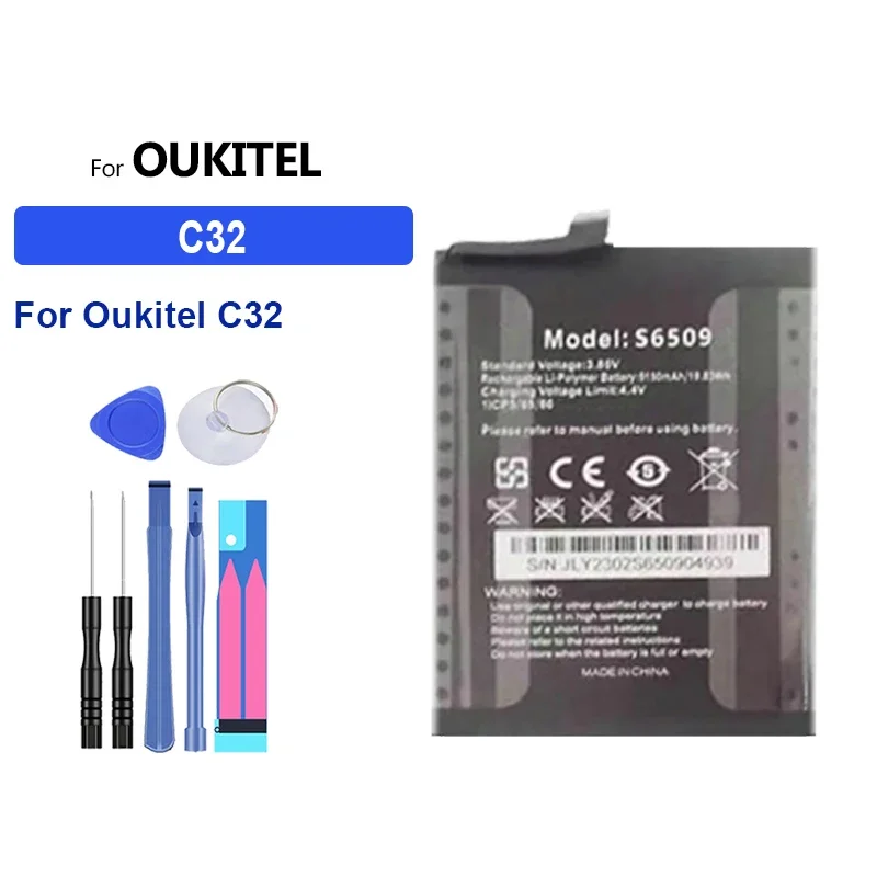 5150mAh Replacement Battery S6509 For Oukitel C32