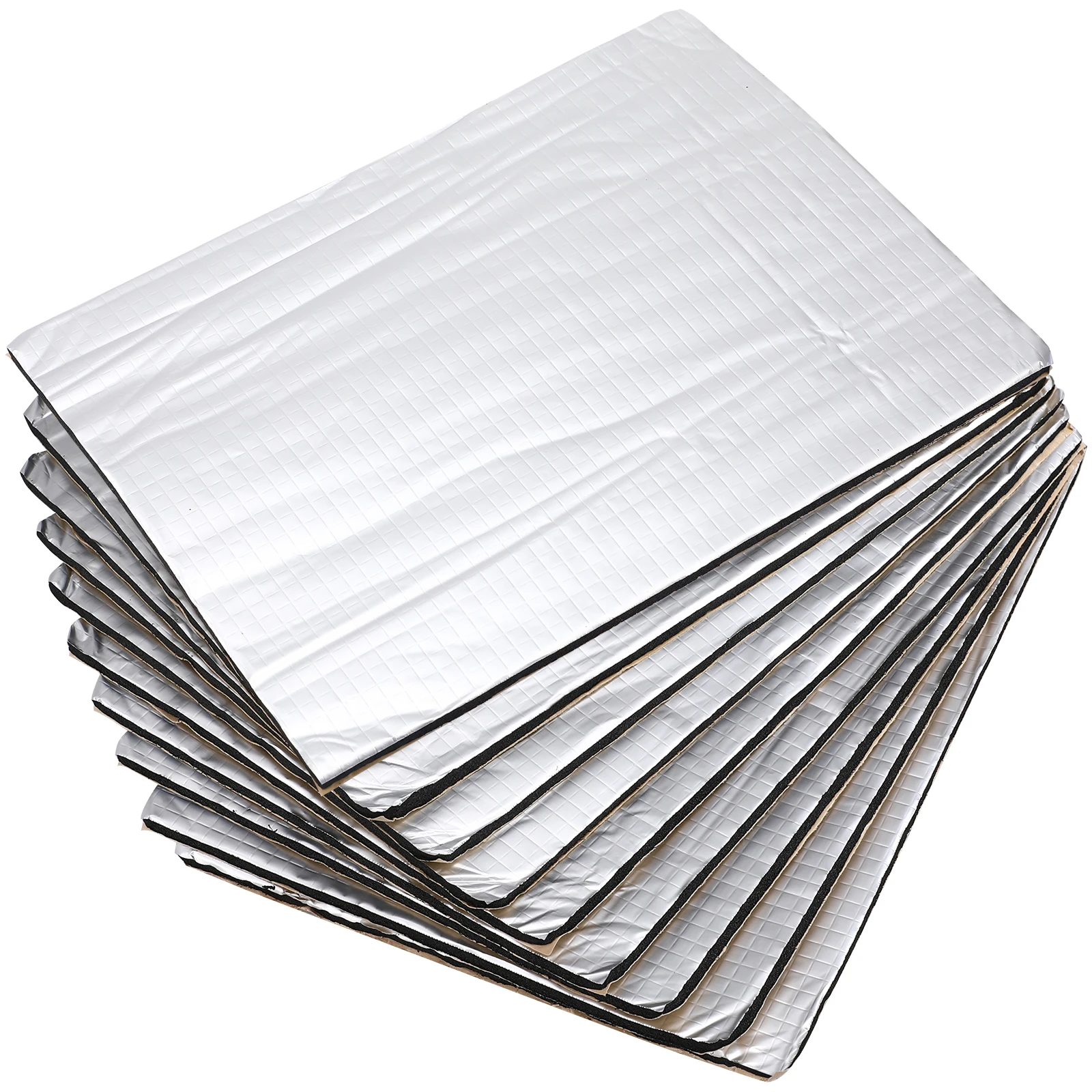 

20pcs Car Sound Insulation Pad 25x18cmx5mm Noise Absorption Heat Shield Material Sound Deadening Mat Auto Soundproofing Wide