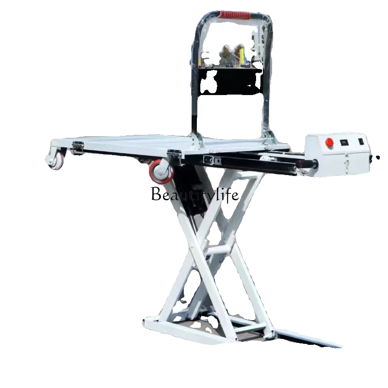 

Lake Cart Electric Flatbed Cart Portable Handling Mobile Small Lifting Flatbed Truck