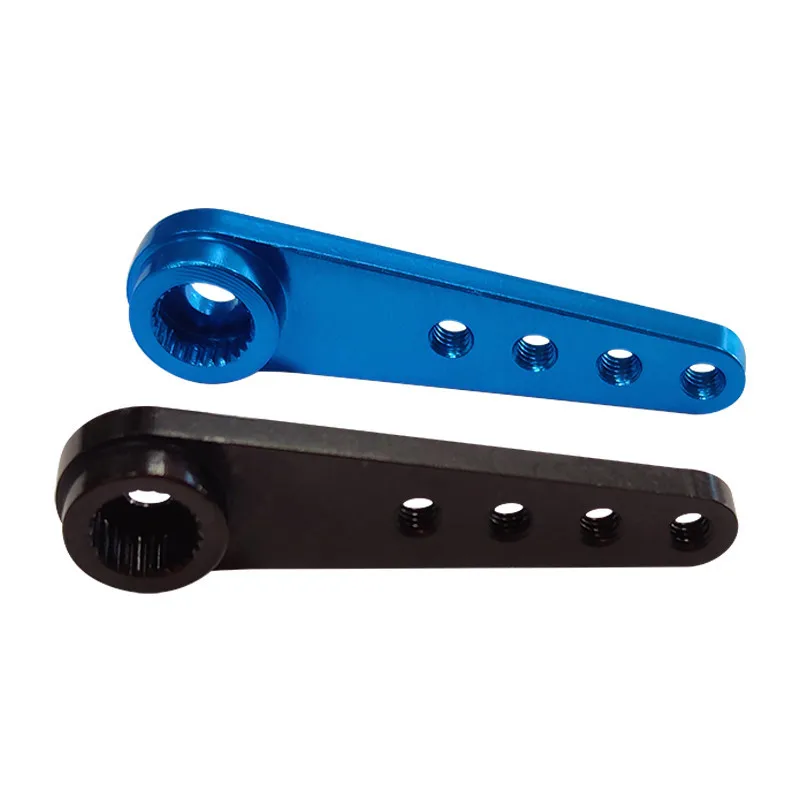 เซอร์โวฮอร์นโลหะ CNC XAERO 2 ชิ้น 23T/24T/25T แขนยาว 37 มม. สำหรับรถบังคับวิทยุ 1/10 เรือบังคับวิทยุ อุปกรณ์เสริม JR Hitec Futaba