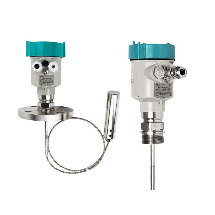 SENTEC Guided Wave Radar Level Transmitter Anticorrosive Liquid Solid Radar Level Meter Radar Tank Level Sensor
