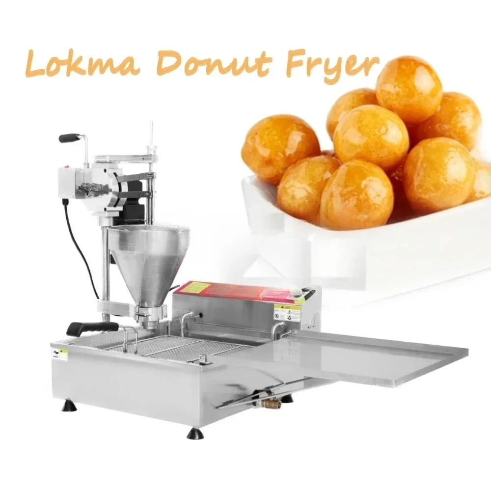 Mini máquinas eléctricas para freír donuts, Pon De Ring, Mochi, 3 formas, máquina automática para hacer bolas De queso y donut Lokma