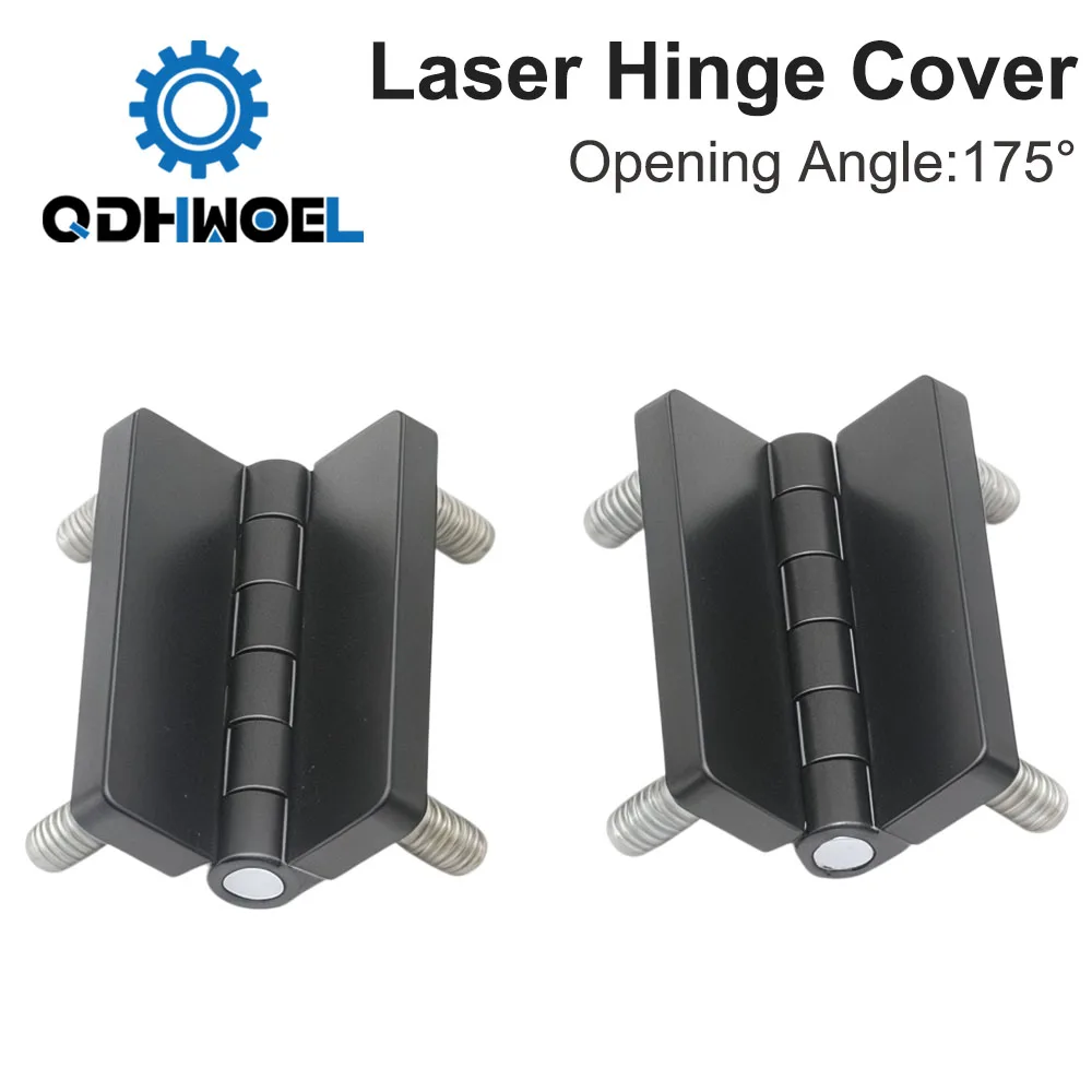 Hinge Cover For Co2 Laser Engraving Cutting Machine Laser Metal Mechanical Parts DIY Kit Zinc Alloy 175° Opening Angle
