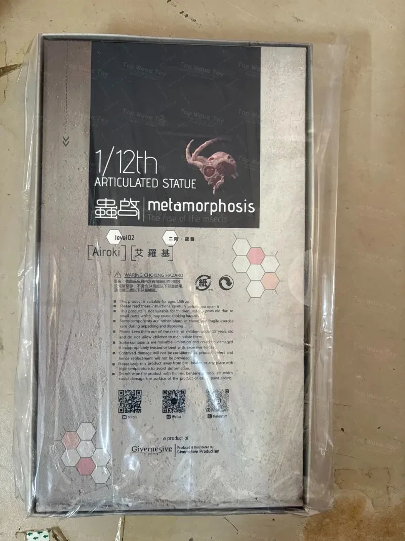 2025 nuevo en Stock Original Giveme5ive Metamorphose-el ascenso de insectos Airoki 1/12 modelo de acción figura modelo de juguete
