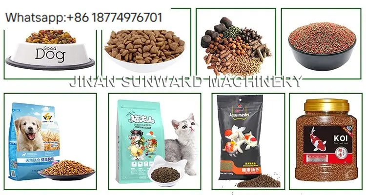 Industrial Full Automatic Pet Dog Food Making Processing Extruder Machine Pet Food Production Line view 5