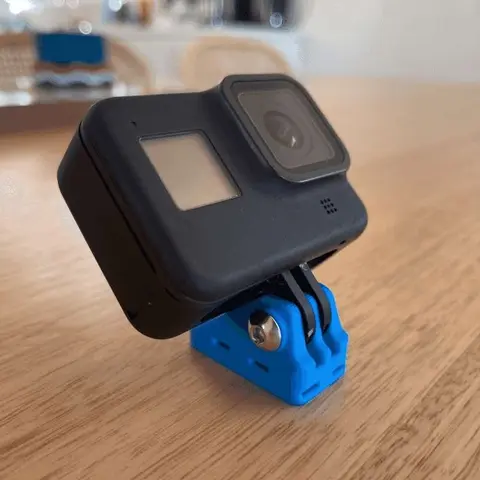 Helmet Camera Mount Adapter Action Camera Holder for Secure Attachment on Helmets