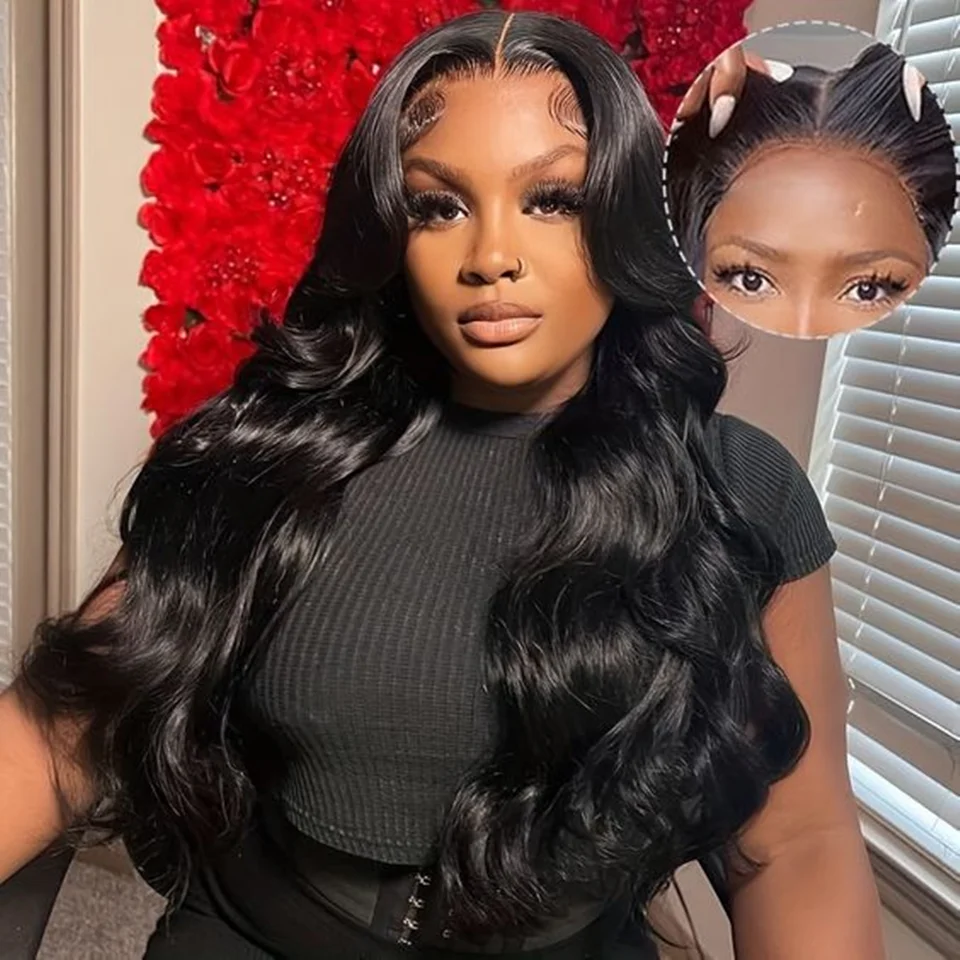 Pre Cut Lace Wig Human Hair Ready to Wear 13x4/13x6 Transparen Lace Frontal Wigs Body Wave 5x5 Closure Wigs 360 Full Lace Wig