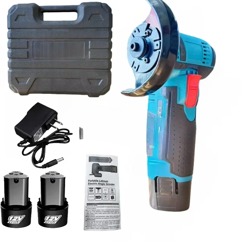 

Powerful Rechargeable Electric Angle Grinder Mini Polisher Diamond Tile Wood Stone Cutting