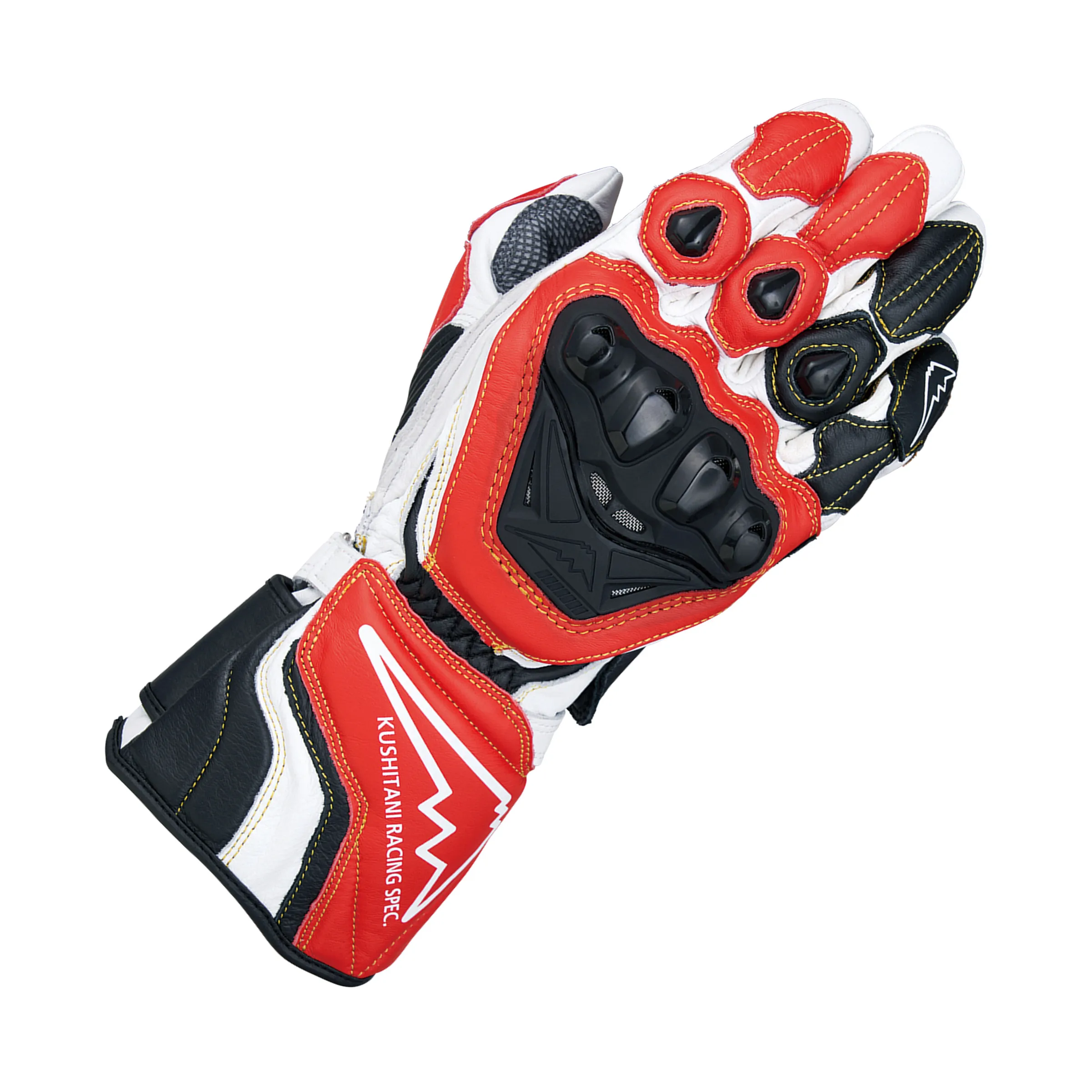 Kushitani K-5381 Motorcycle Gloves GP Leather Motocross Gloves