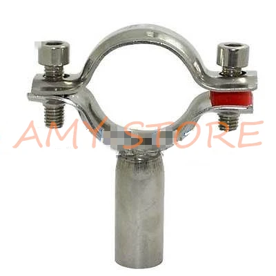 

OD 51mm 2" Sanitary Bracket Pipe Fitting Ajustable Clamp Stainless Steel 304