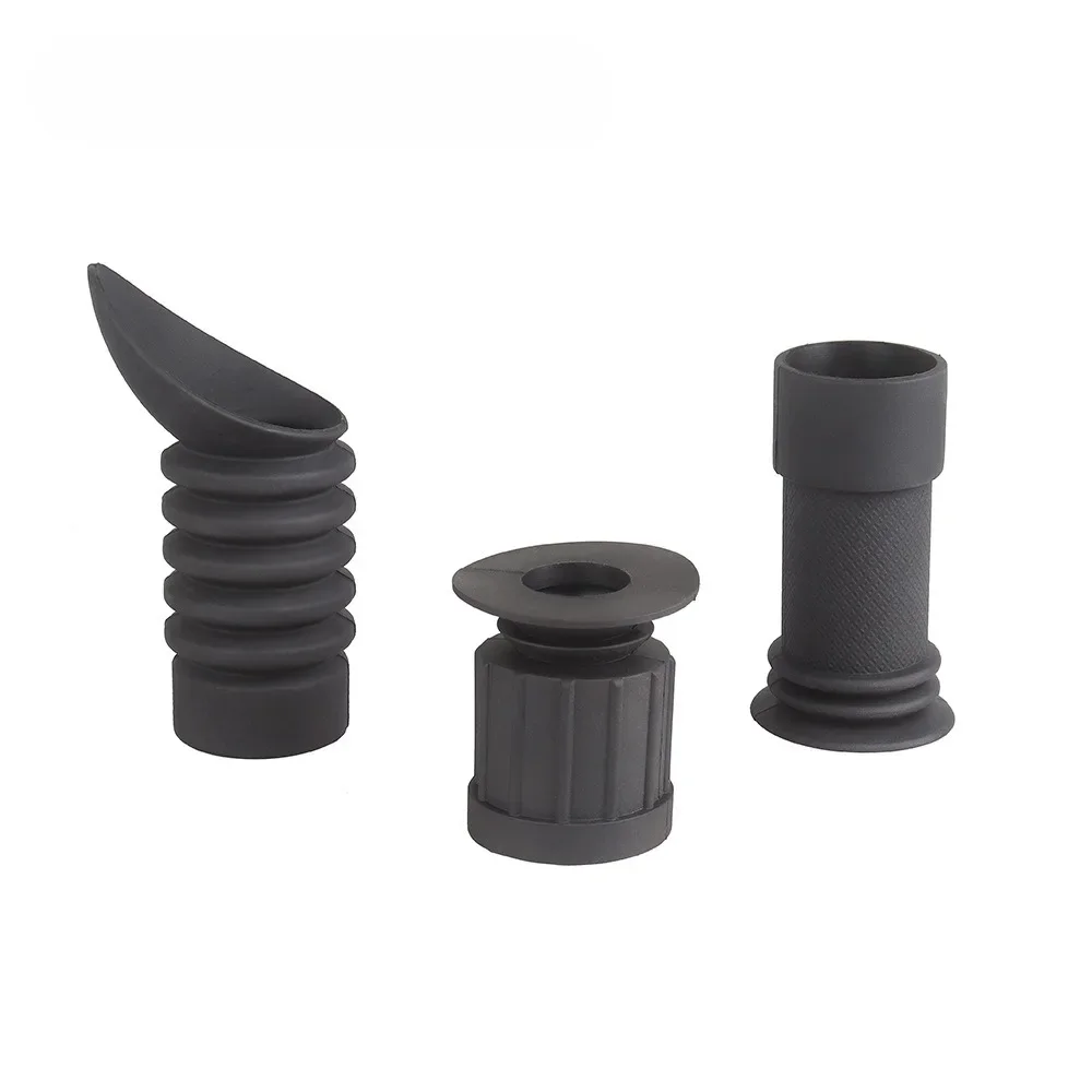 MAGORUI ยุทธวิธีปืนไรเฟิลขอบเขตตา Eye Protector ขอบเขตยางหดตัวฝาครอบยางสายตาฝาครอบเลนส์